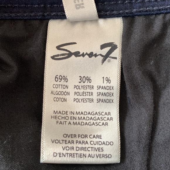 ✨SEVEN7 ´MID RISE LEGGING’ DEEP BLUE JEANS SIZE 12 - Picture 8 of 8